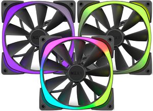 NZXT AER RGB 140MM TRIPLE PACK BLACK *พัดลม