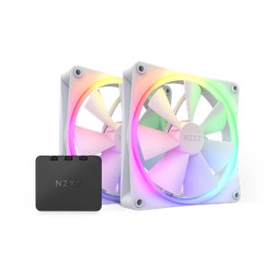 NZXT F140 RGB 140MM WHITE TWIN PACK *พัดลม