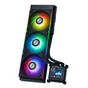 LIAN LI HYDROSHIFT LCD 360R 360MM (120 X 3) RGB BLACK *ชุดน้ำปิด