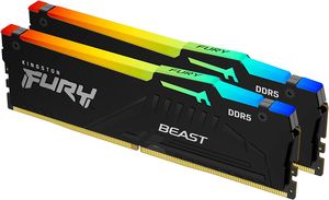 KINGSTON FURY BEAST RGB DDR5 32GB (2X16GB) 5200MHZ CL40 *แรม