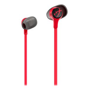 HYPERX HEADSET CLOUD EARBUD II RED *หูฟังเกมมิ่ง