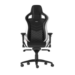 noblechairs EPIC REAL LEATHER - BLACK I WHITE I RED (หนังแท้) *เก้าอี้เกมมิ่ง