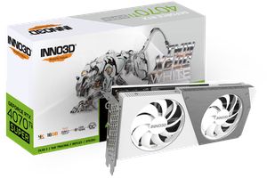 INNO3D GEFORCE RTX 4070 TI SUPER TWIN X2 OC WHITE 16GB GDDR6X *การ์ดจอ