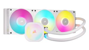 CORSAIR ICUE LINK TITAN 360 RX RGB 360MM (120 X 3) WHITE *ชุดน้ำปิด