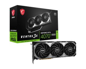 MSI GEFORCE RTX 4070 TI SUPER VENTUS 3X OC 16GB GDDR6X *การ์ดจอ