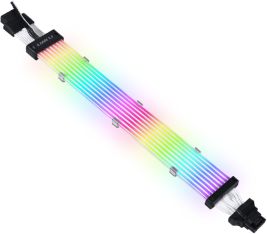 LIAN-LI RGB STRIMER PLUS V2 12+4 PIN 8 LIGHT (FOR 4000 SERIES) *สายแต่งเคเบิ้ล RGB