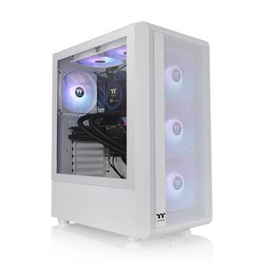 THERMALTAKE S200 TG SNOW ARGB MID TOWER *เคส