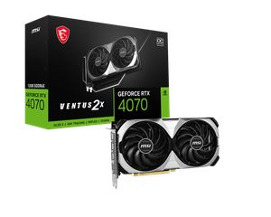 MSI GEFORCE RTX 4070 VENTUS 2X OC 12GB GDDR6X *การ์ดจอ