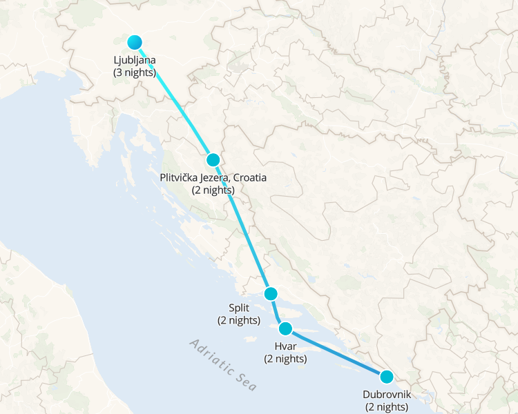 SLOVENIA & CROATIA TOUR - 1