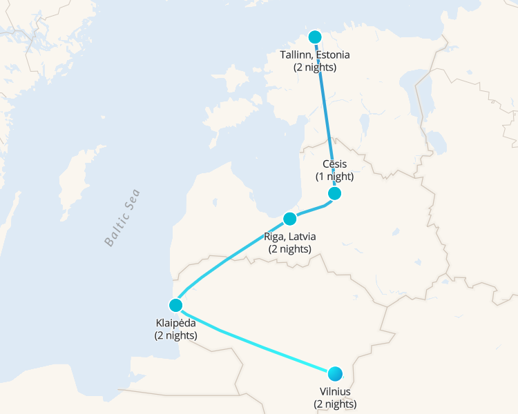 Explore the Baltic States - 1