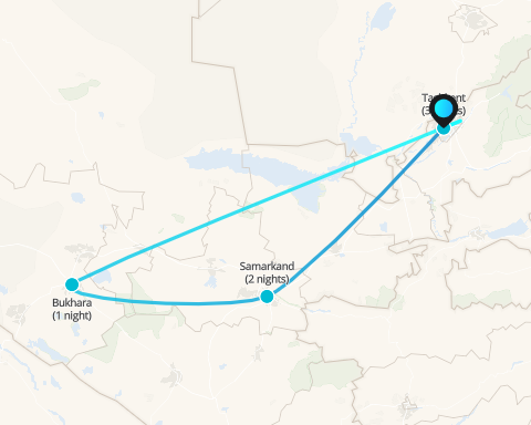 Uzbekistan Silk Road Cities by Train - 1