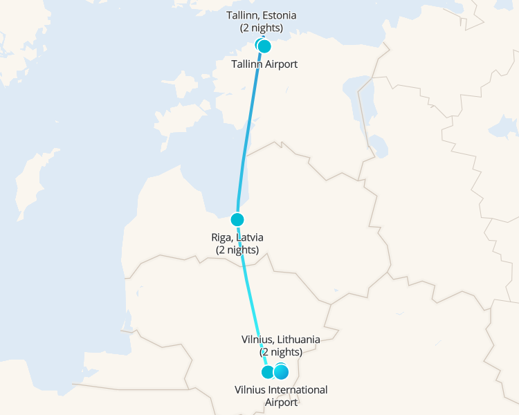 Highlights of the Baltic States (Guided tour) - 1