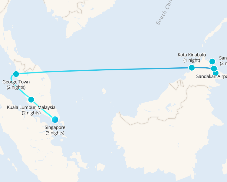 Honeymoon in Singapore & Malaysia - 1