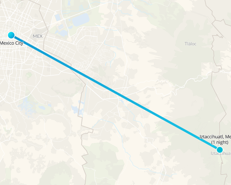 Caminata al Volcán Iztaccíhuatl 2D/1N (desde Ciudad de México) 2 días 2 días - 1