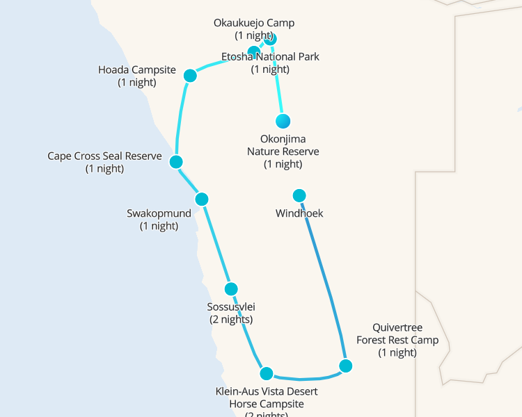 12 Day Classic Namibia Camping - 1