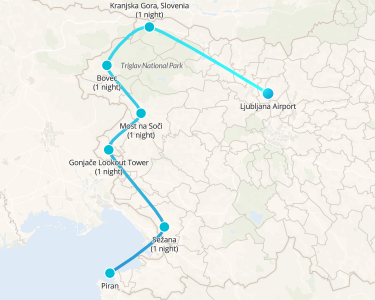 Self guided Bike tour from the Julian Alps to the Adriatic sea - 1