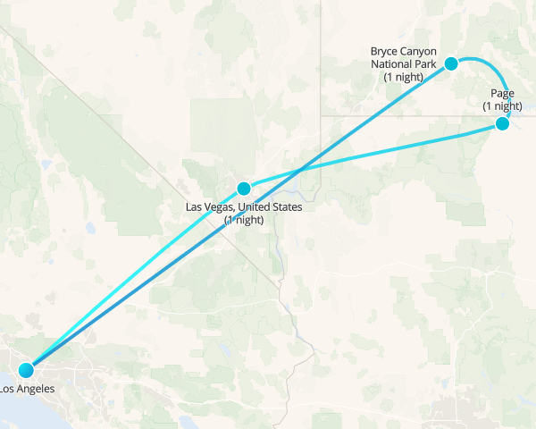 Desiertos del Oeste 4D/3N (Desde Los Ángeles) 4 días 4 días - 1