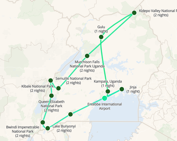 Round Trip in Uganda - 1