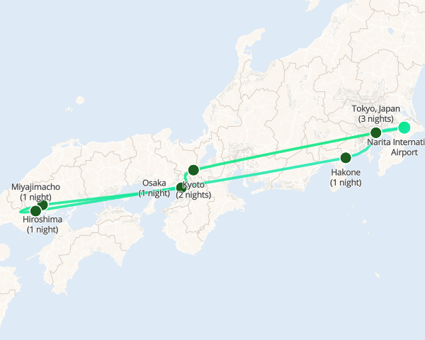 Classic Japan Route - 1