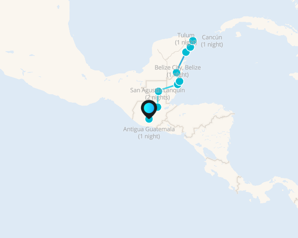 Antigua to Cancun Express Travel Pass - 1