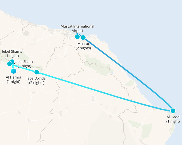 Oman Trekking Tour - 1