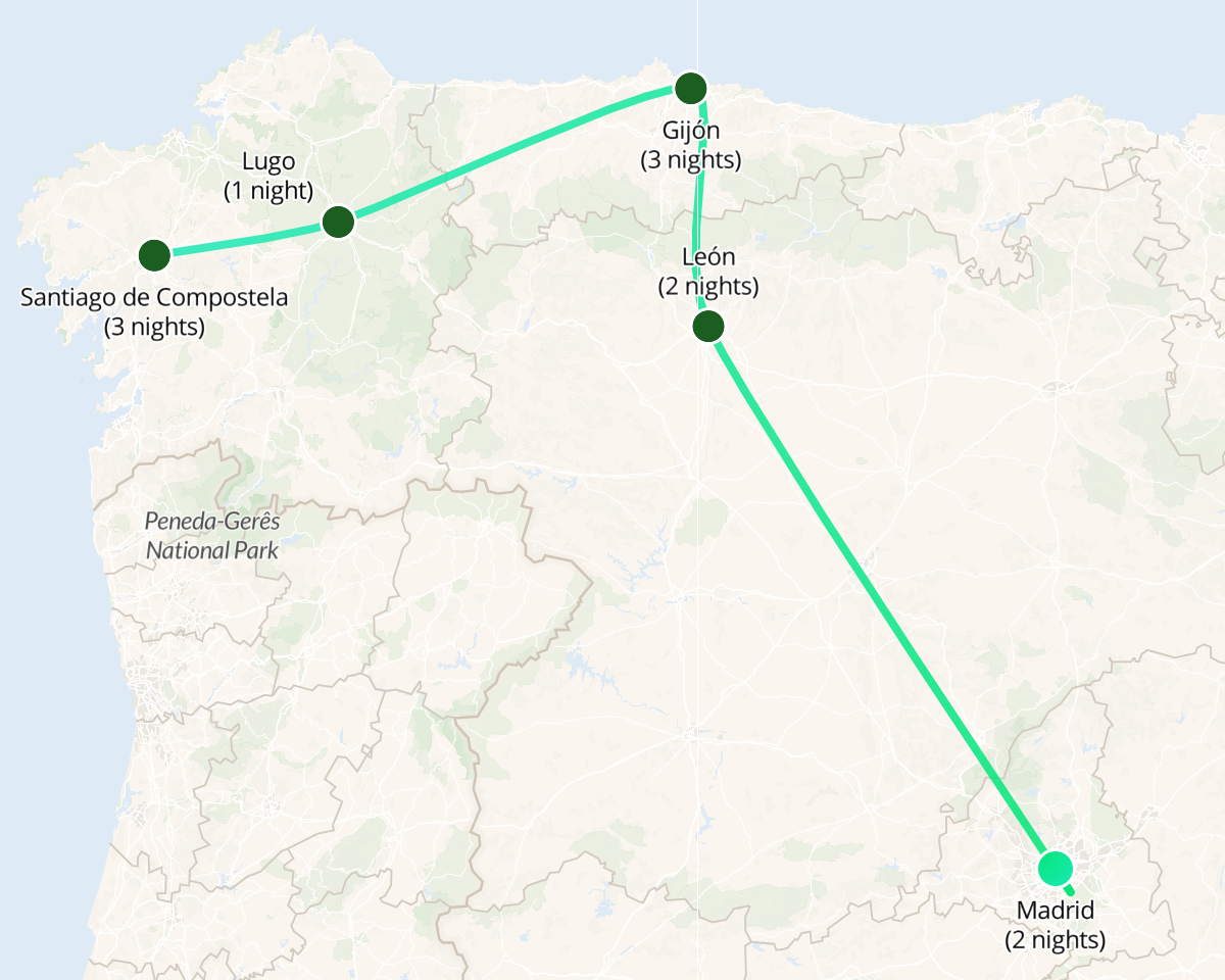 Explore Northern Spain along the Camino de Santiago - 1