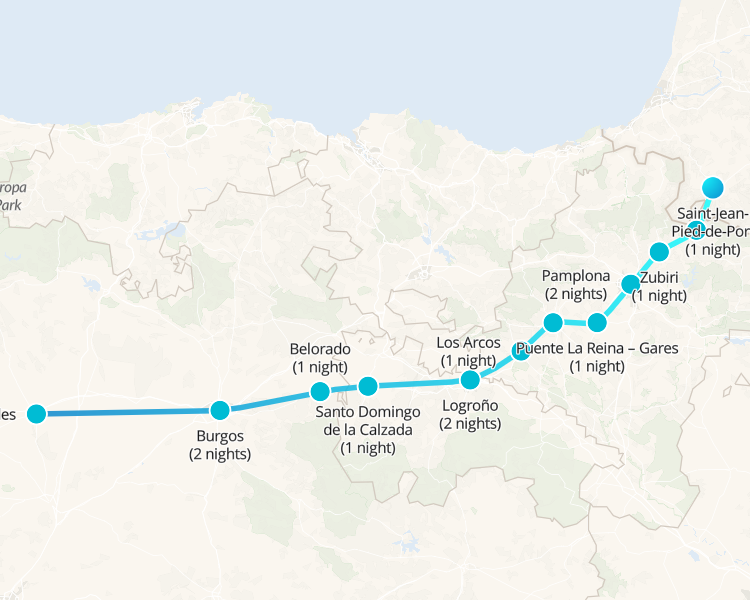 The Way of St. James: Camino First steps - 1
