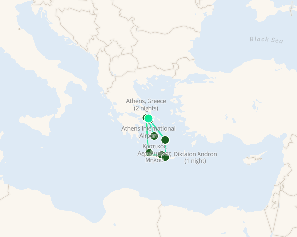 Island Hopping Adventure in Greece: Athens, Crete, Santorini, Milos - 1