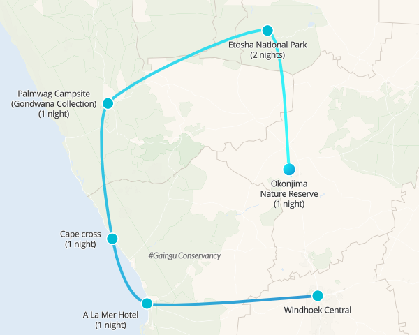 7 Day Northern Namibia & Skeleton Coast Camping Safari - 1
