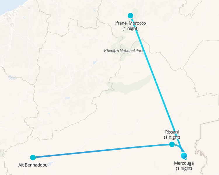4 Days From Fes to Marrakech Desert Tour - 1