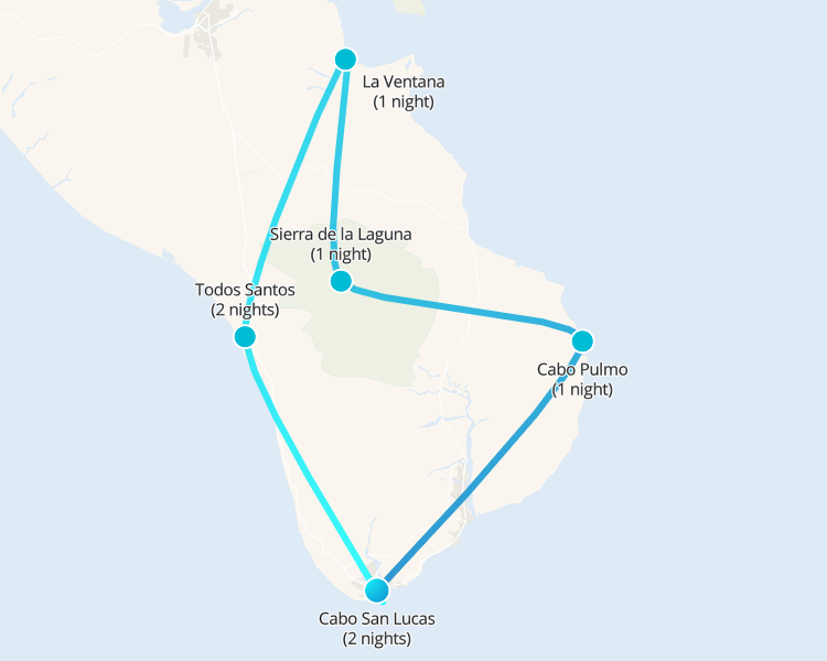 Aventura en caravana y camping en grupo en Baja California (8 días y 7 noches) 8 días 8 días - 1