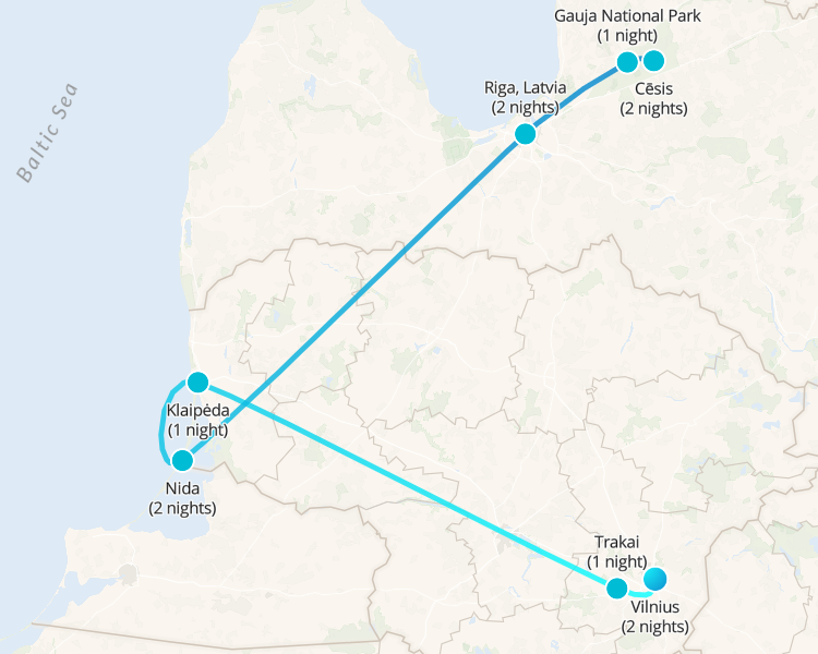 Self Guided Walking Holiday in Lithuania and Latvia - 1