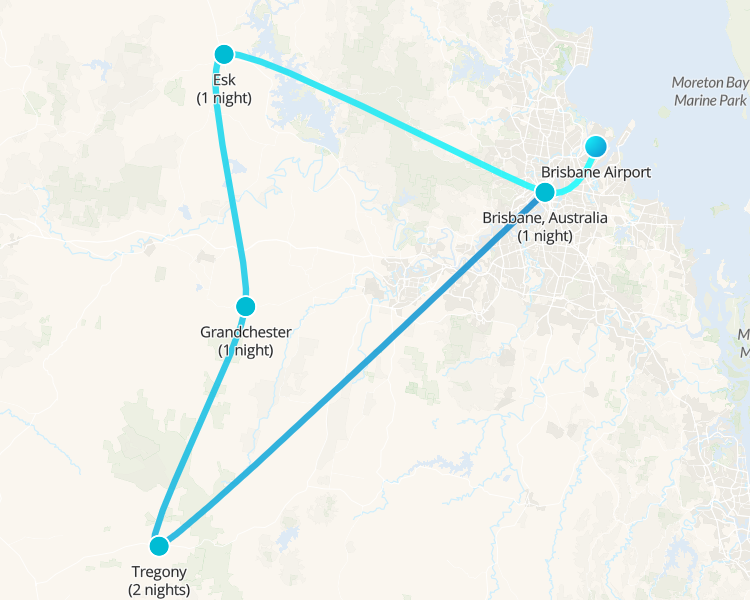 Hiking and Cycling in Brisbane Valley & Scenic Rim Trails - 1
