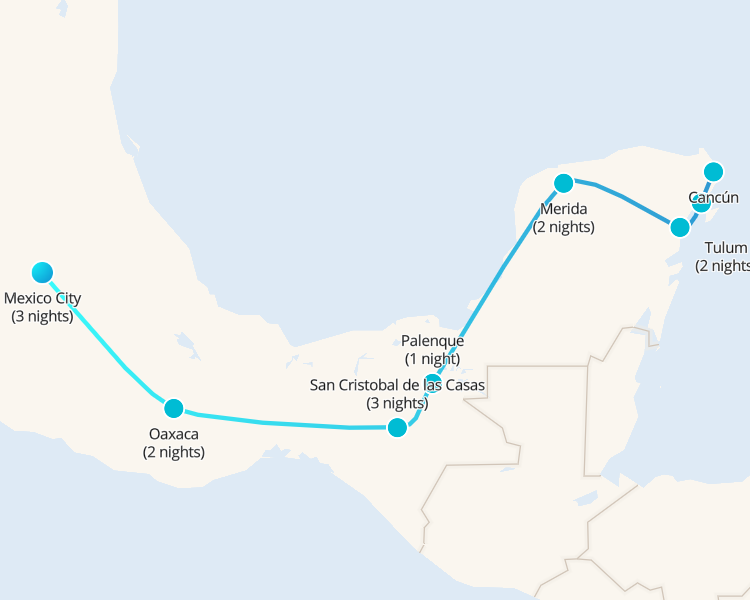 Increíble Aventura en México 15D/14N (desde Ciudad de México) 15 días 15 días - 1