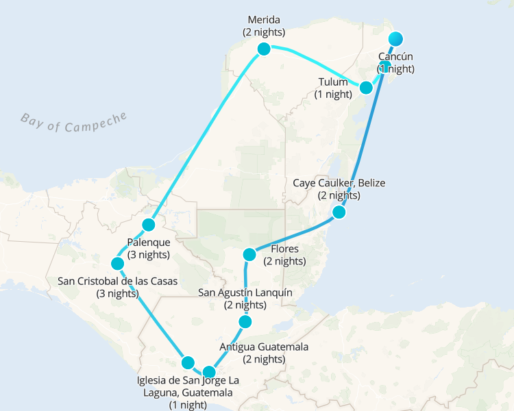Gran Aventura en México, Guatemala y Belice 21D/20N 21 días 21 días - 1