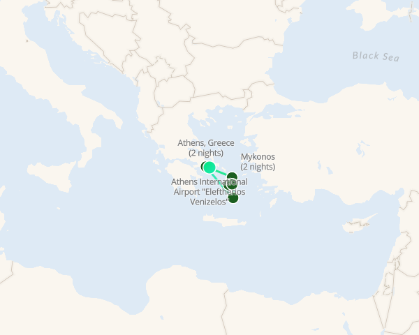 Aegean Greece: Athens, Mykonos, Paros, Naxos & Santorini - 1