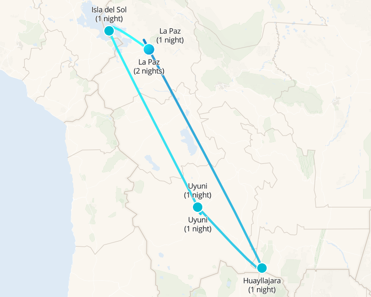 Explorador de Bolivia 8D/7N 8 días 8 días - 1