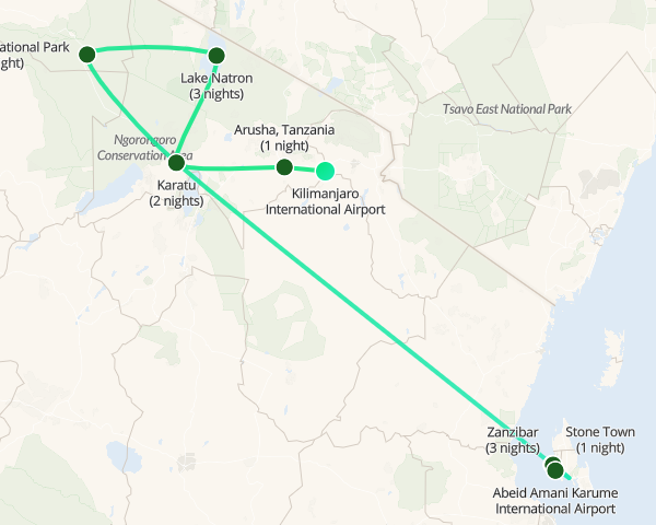 Safari in Tanzania & Zanzibar - 1
