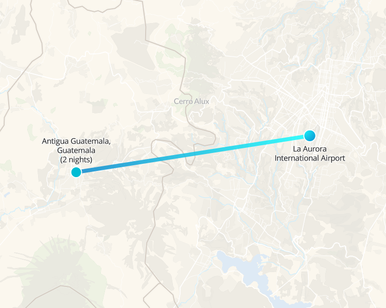 Bienvenido a Antigua 3D/2N (desde el Aeropuerto de la Ciudad de Guatemala) 3 días 3 días - 1