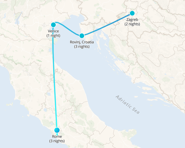 ITALY & CROATIA TOUR - 1