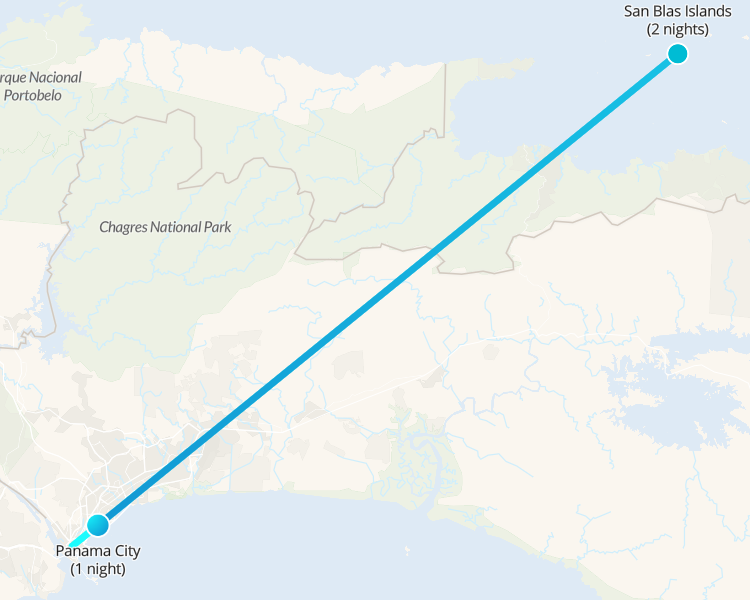 Experiencia económica en la isla Yanis de San Blas 4D/3N - 1