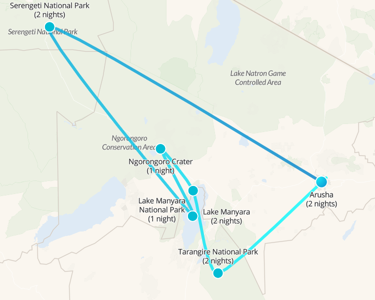 Tanzania Ultimate Scenic Journey - 1