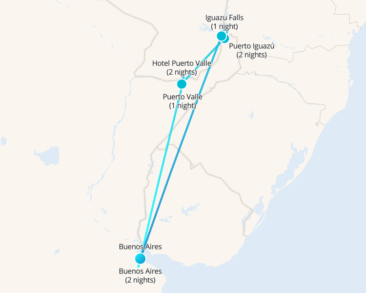 Argentina: aventura en las cataratas del Iguazú y los humedales del Iberá 9 días 9 días - 1