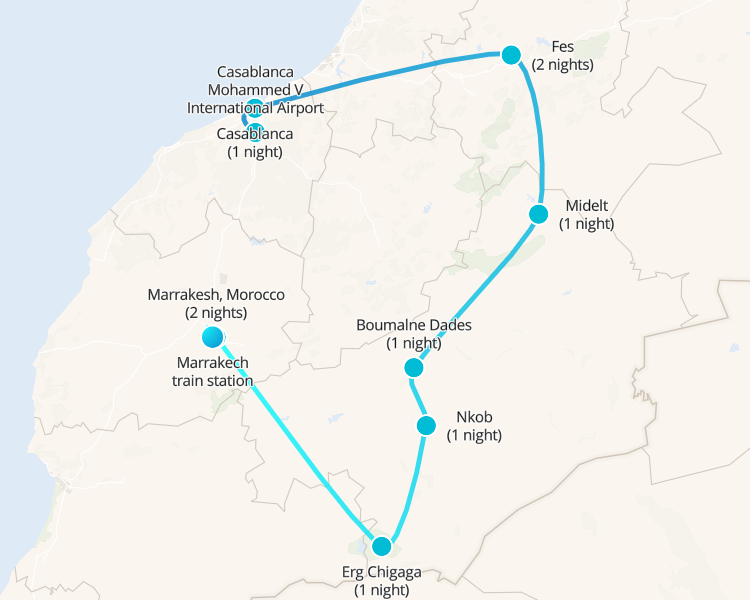 Morocco Meanderings : High Atlas, Sahara, Imperial Cities - 1