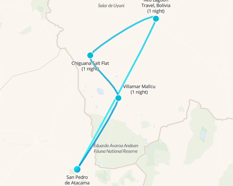 Salar de Uyuni y Aventura en el Desierto 4D/3N (Atacama a Atacama) 4 días 4 días - 1