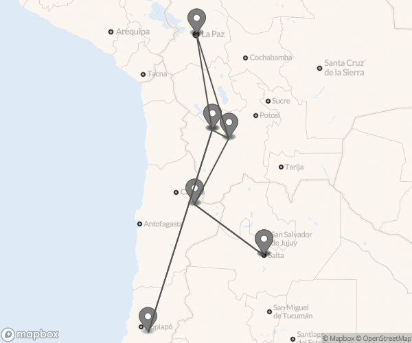 Pase de viaje de La Paz a Salta 9 días - 1