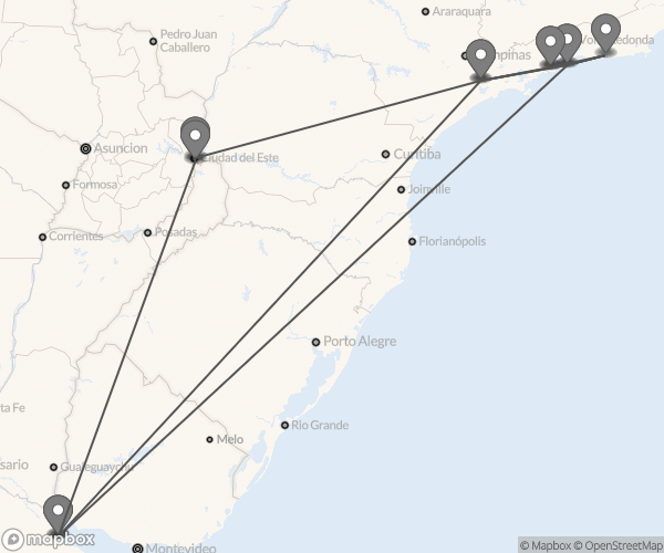 Rio de Janeiro to Buenos Aires (via Iguazu) Travel Pass - 1