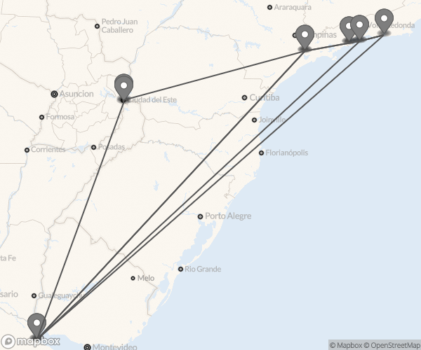 Rio de Janeiro to Buenos Aires (via Iguazu) Travel Pass - 1