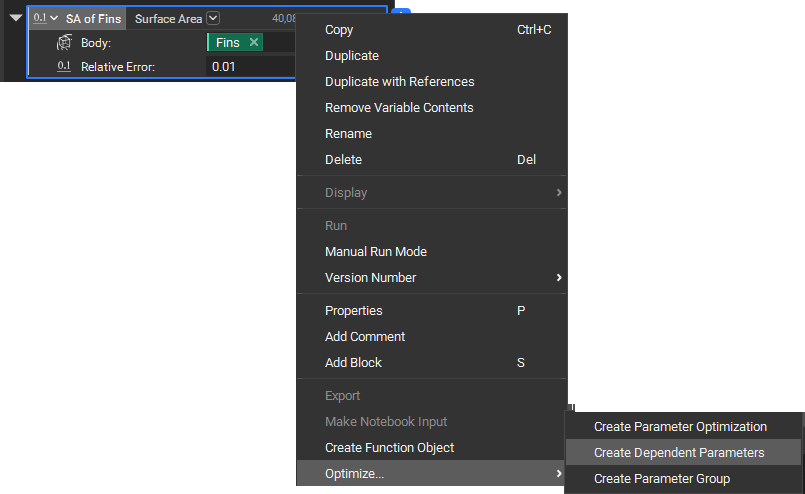 Right Click Option
