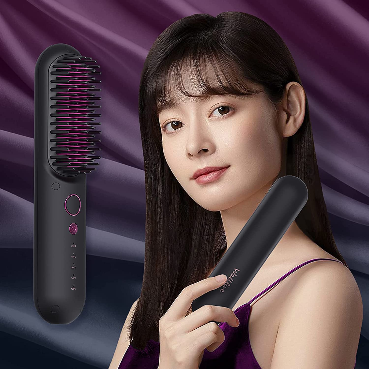 SALE新品】 Ａｅｓｔｙ ストレートヘアアイロン（充交両用式） MCS402-GW ホワイト：ケーズデンキ 店